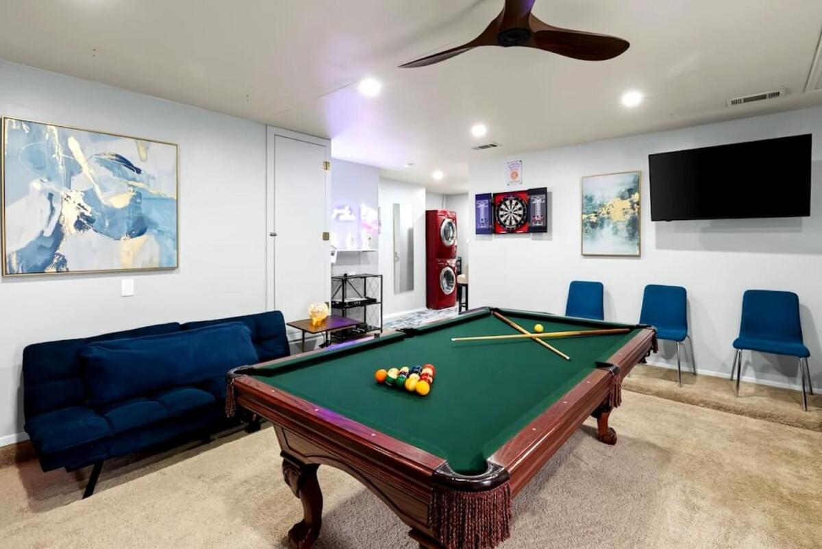 5Br Retreat With Game Room, Hot Tub & Big Yard - Sleeps 16 - 15 Min To Dt Остин Экстерьер фото